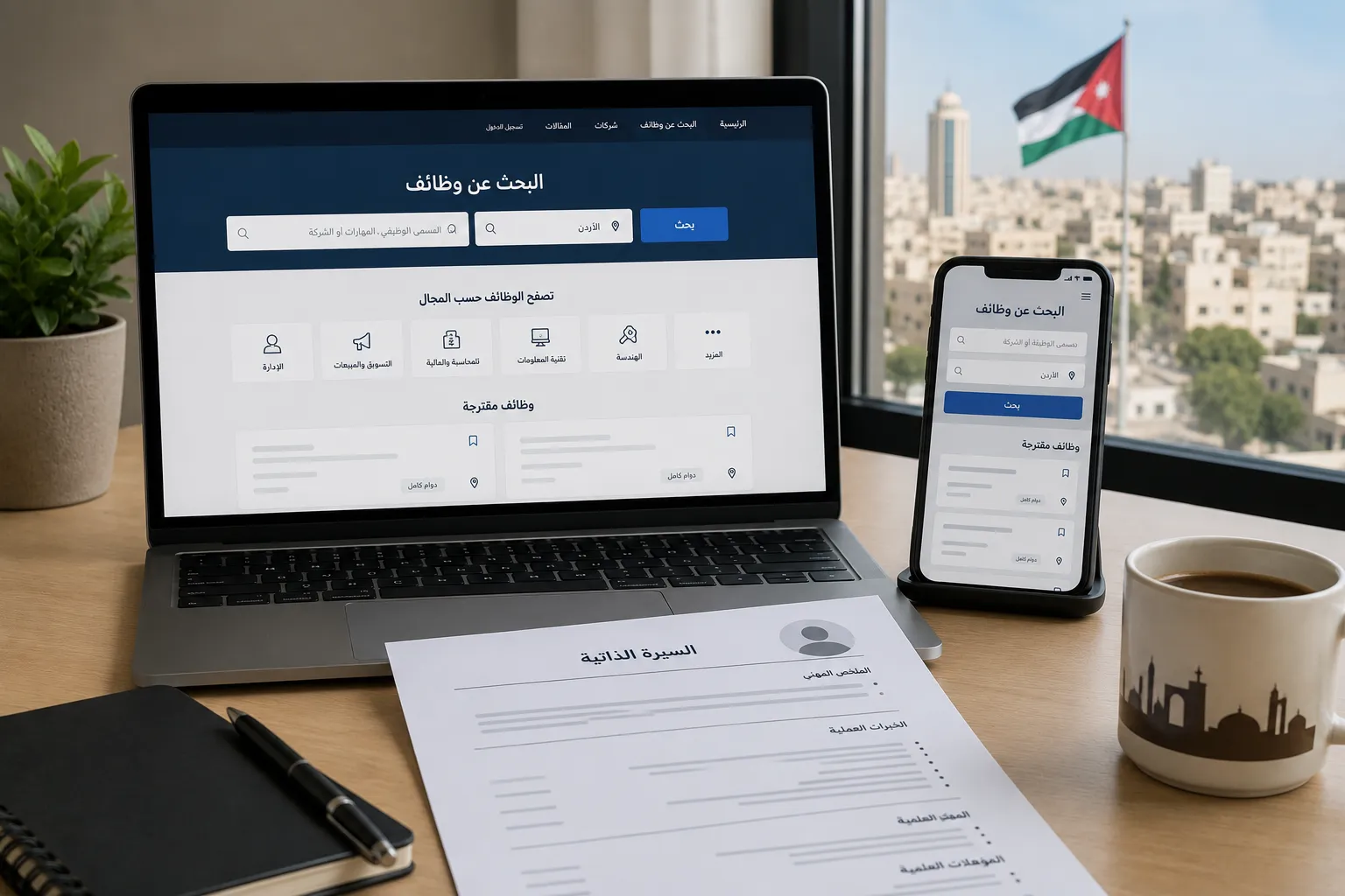 أفضل منصات البحث عن وظائف في الأردن: أين تبحث حسب تخصصك وخبرتك؟