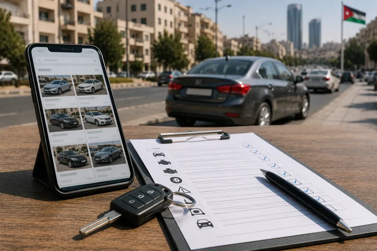أفضل تطبيقات بيع وشراء السيارات المستعملة في الأردن