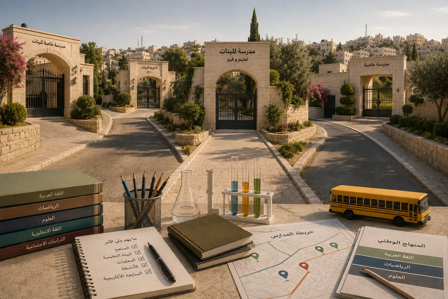 أفضل مدارس خاصة للبنات في عمّان 2026–2027: خيارات حسب المنطقة والمنهج والمرحلة