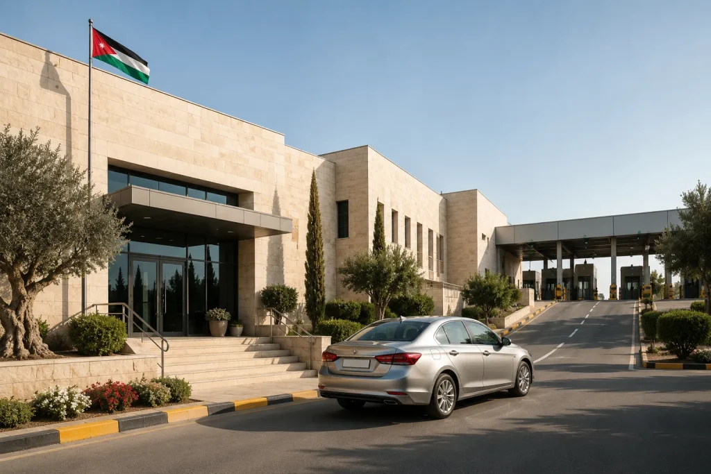 Jordanian Drivers and Vehicles Licensing Department building