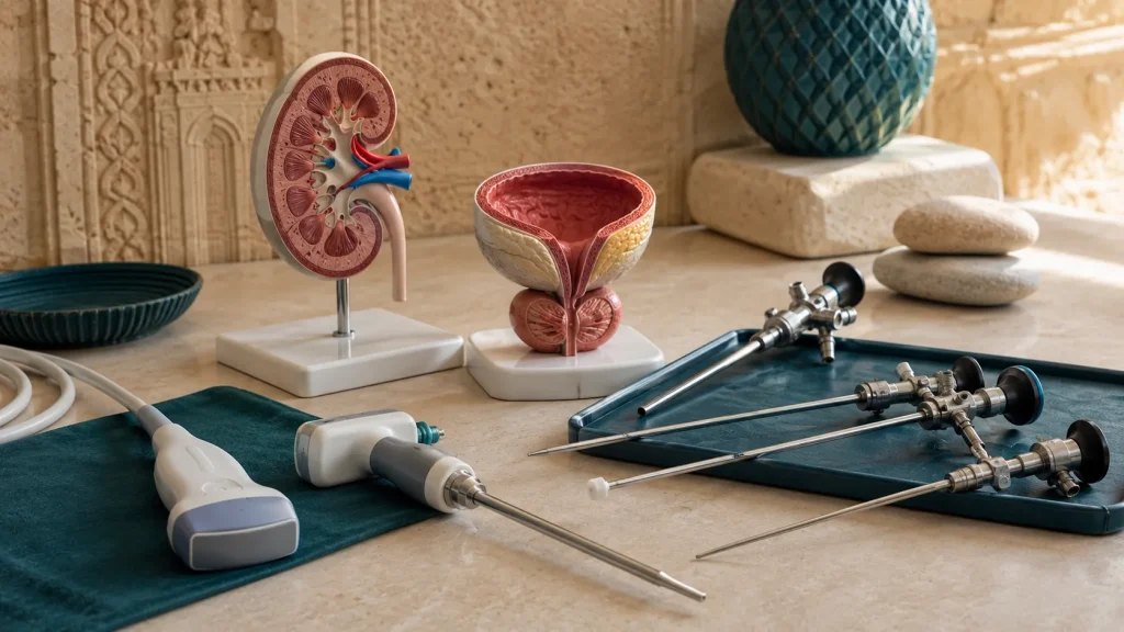 Medical Instruments and Anatomical Models