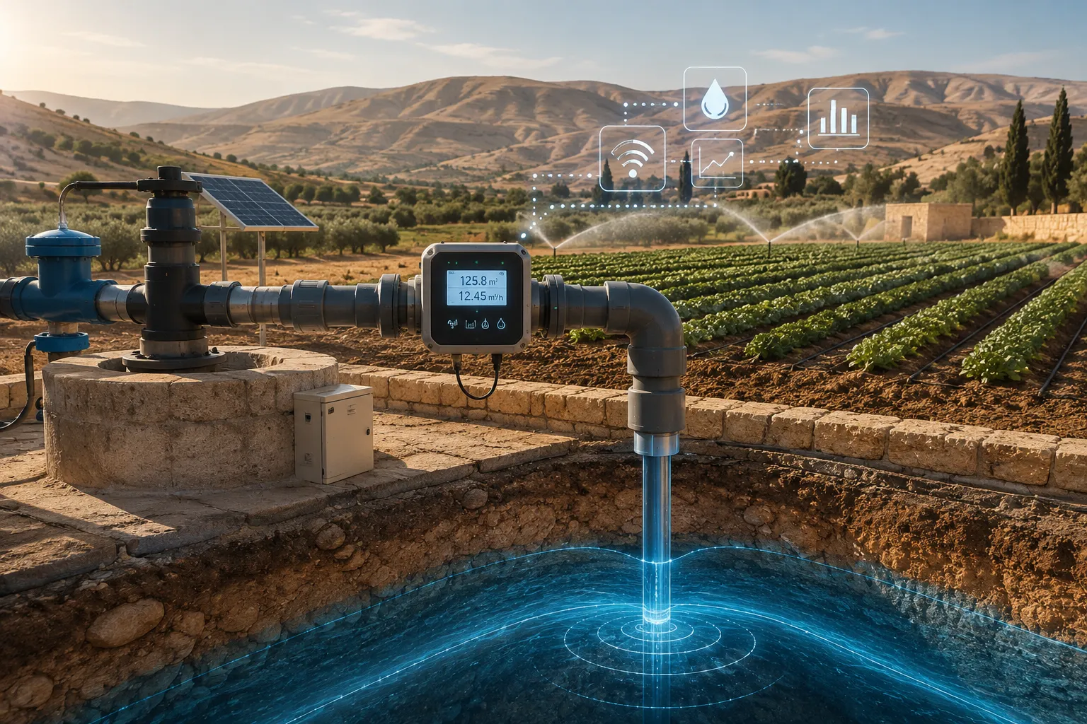 ترخيص الآبار الزراعية في الأردن 2026-2027: تصويب الأوضاع والعدادات الذكية والمهلة الجديدة