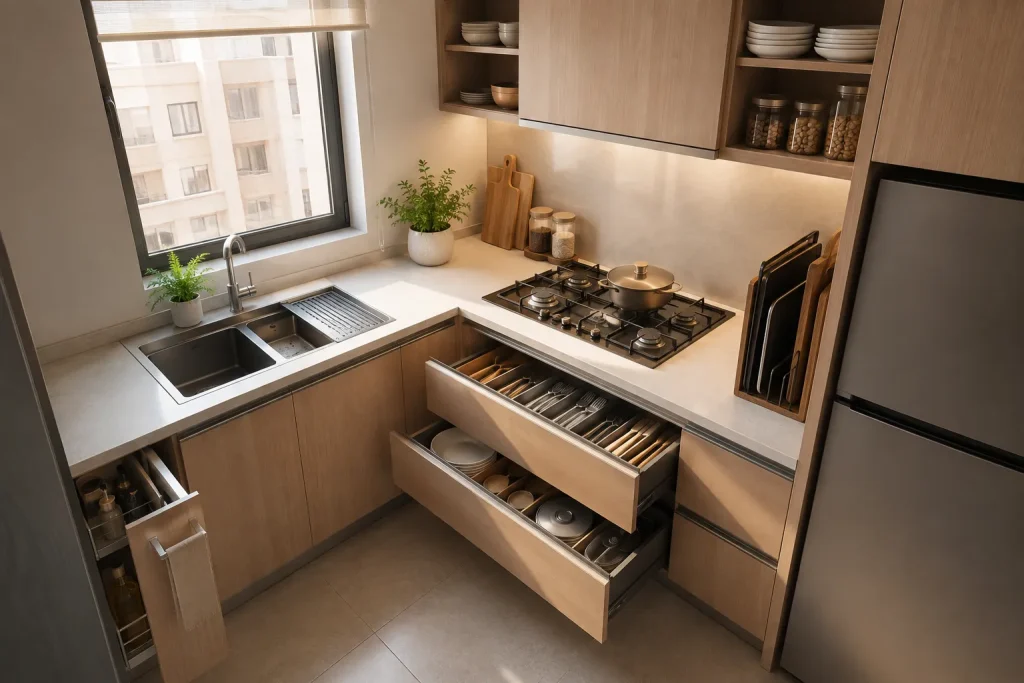 small kitchen organization ideas