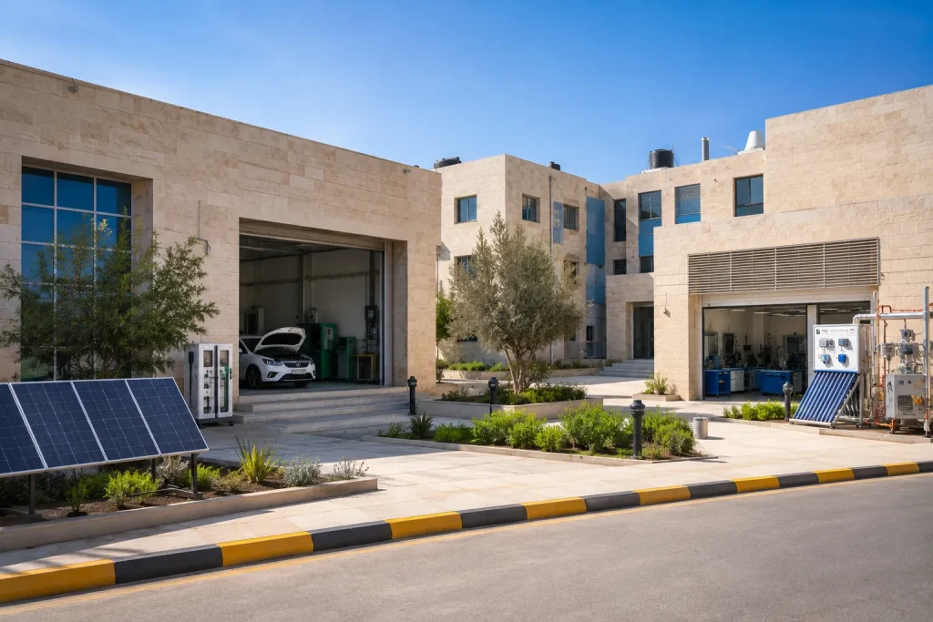 كلية تدريب مهني وتقني للأونروا في الأردن تمثل تخصصات وادي السير وكلية تدريب عمّان